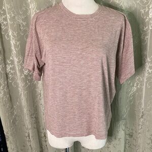 Max Studio Pink Relaxed Boxy Tee